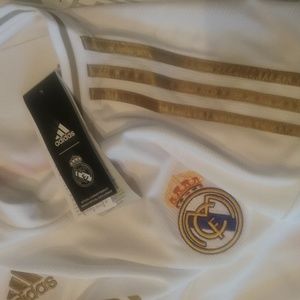 Adidas Real Madrid Authentic Home Jersey NEW